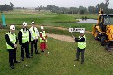 Ground Breaking at new complex for Barnes Construction and Ufford Park Hotel (click to enlarge)