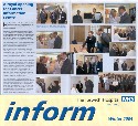 Duke Of Kent visit  to the Ipswich Hospital for Hospital Trust Magazine (click to enlarge)