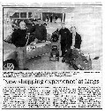 Lings Honda Lowestoft - handover of new build from RG Carter local paper cutting (click to enlarge)