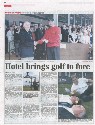 Ufford Park Hotlel extension opening fills the whole back page of the EADT business supplement (click to enlarge)