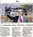 Ridell Contsruction IIP award local publicity (click to enlarge)