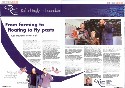 2 page advertising spread for Ryans Insurance (click to enlarge)