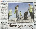 Lowestoft Suffolk Probation Community Payback Open Day coverage (click to enlarge)