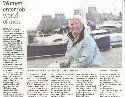 Press release for Haven Gateway - local paper business pages (click to enlarge)